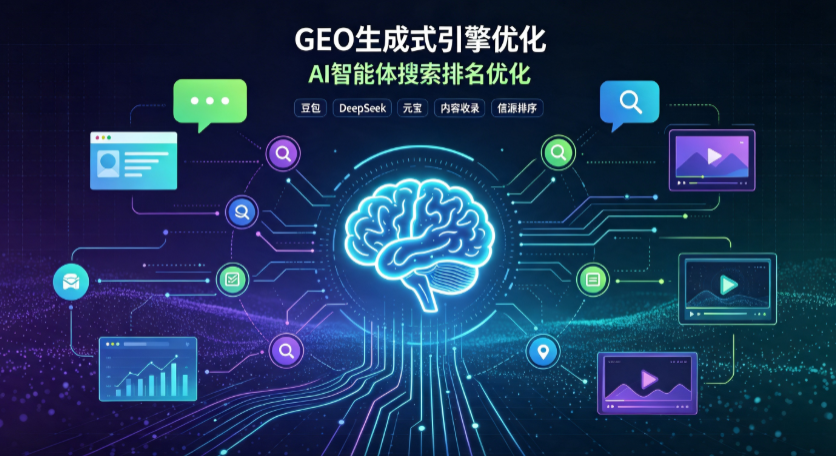 内丘县GEO 浪潮来袭：生成式引擎优化崛起，创作者争抢豆包、DeepSeek、元宝智能体流量入口